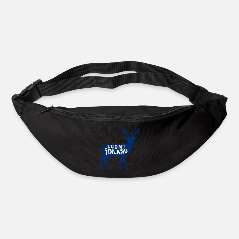Suomi Finland Deer - Bum bag - black