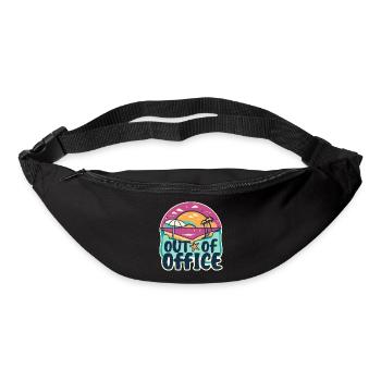 Bürojokes Büro Witze Lustig - Gürteltasche - Schwarz - Vorne