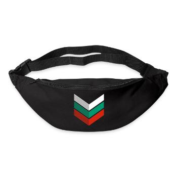 Bulgaria Flag Bulgarian Flag Golden Sands - Bum bag - black - Front