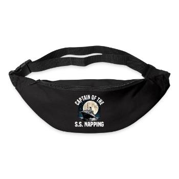 Captain Of Napping Cruise Ship Vacation Group - Gürteltasche - Schwarz - Vorne