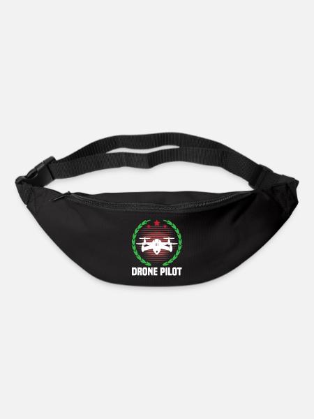 Pilote de drone - Sac banane - noir