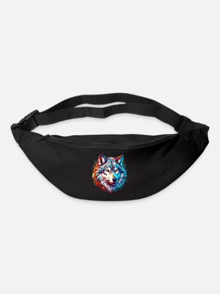 Wolf - Bum bag - black
