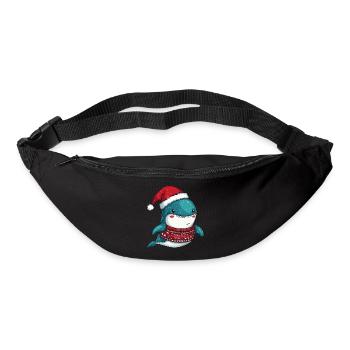 Wal Weihnachten - Gürteltasche - Schwarz - Vorne