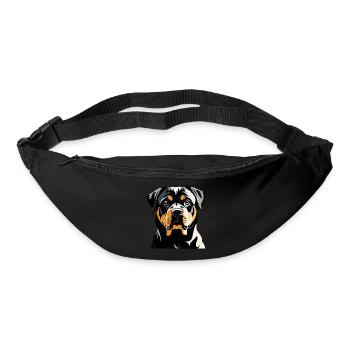 Rottweiler - Pet Dog Sticker - Bum bag - black - Front