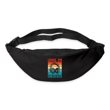 Level 29 Years Unlocked - 29th Anniversary Gamer - Bum bag - black - Front