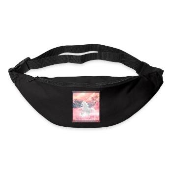 Pferd  - Gürteltasche - Schwarz - Vorne