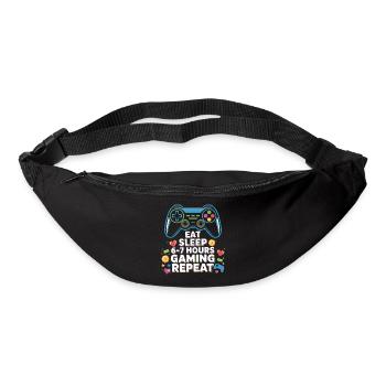 Six Seven Geek 67 Meme Jeu Drôle - Sac banane - noir - Devant