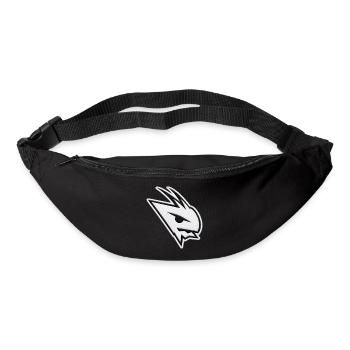 logo_bordado - Bum bag - black - Front