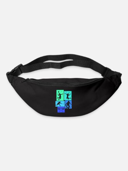 badminton - Gürteltasche - Schwarz
