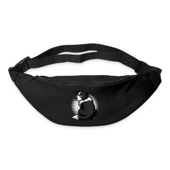 Border Collie Collie Owner Collie Lover - Bum bag - black - Front