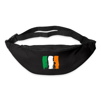 Ireland Flag Vintage Irish Flag Dublin - Bum bag - black - Front