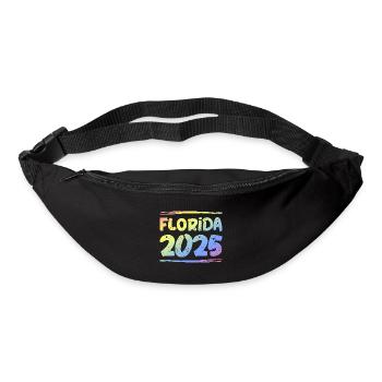 Floride 2025 Coloré - Sac banane - noir - Devant