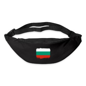 Bulgaria Flag Bulgarian Flag Golden Sands - Bum bag - black - Front
