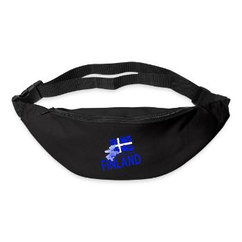 Finlande Finlande - Sac banane - noir - Devant