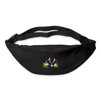French Bulldog 4 - Bum bag - black - Front