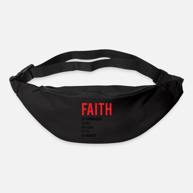 FAITH - Gürteltasche - Schwarz