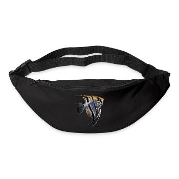 Kaiserfisch Tropischer Fischhalter Cichlid Fischfächer - Gürteltasche - Schwarz - Vorne