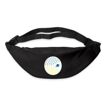 peaceman panzer für die Ukraine, Frieden! 3C HG - Gürteltasche - Schwarz - Vorne