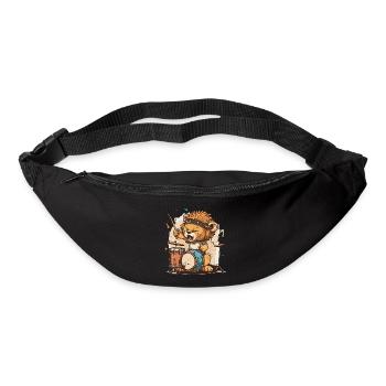 Rhythmus des Löwen - Gürteltasche - Schwarz - Vorne