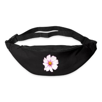 White Flower - Bum bag - black - Front
