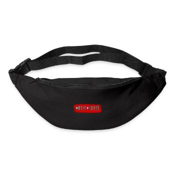 ANTI-FASCIST, ANTI-FASCIST, ANTI-FASCISM - Bum bag - black - Front
