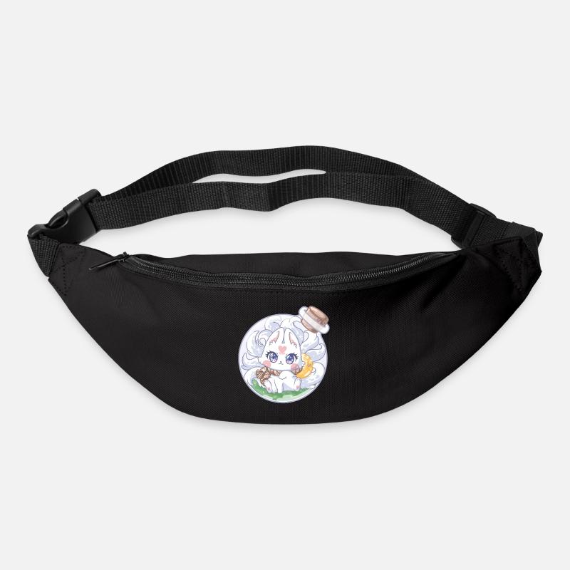 The nine tailed fox in your nightmares - Bum bag - black