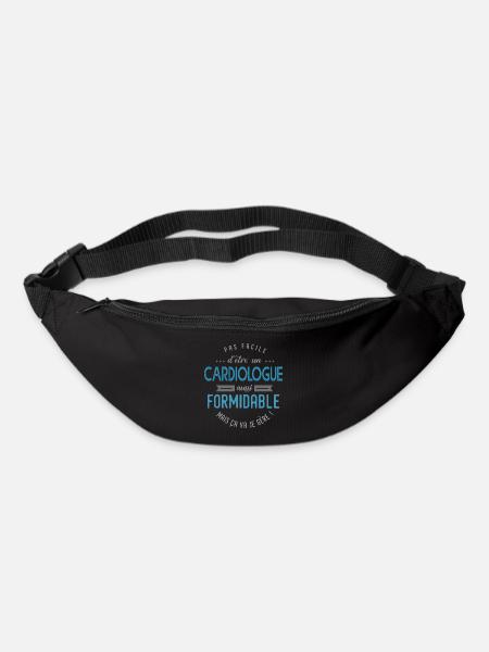 cardiologue formidable - Sac banane - noir