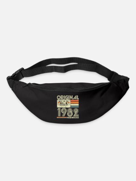 1982 Vintage Retro Jahrgang Geburtstag Geschenk - Gürteltasche - Schwarz