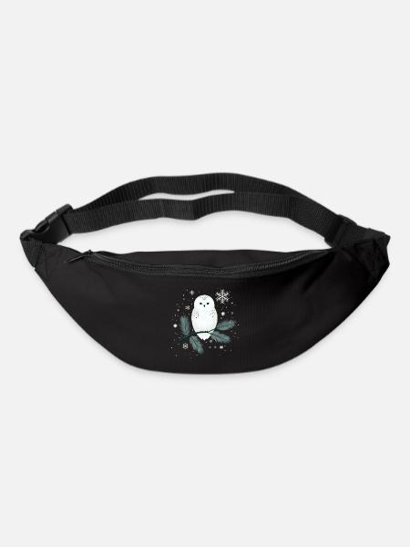 Winter owl - Bum bag - black
