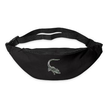 Alligator - Gürteltasche - Schwarz - Vorne