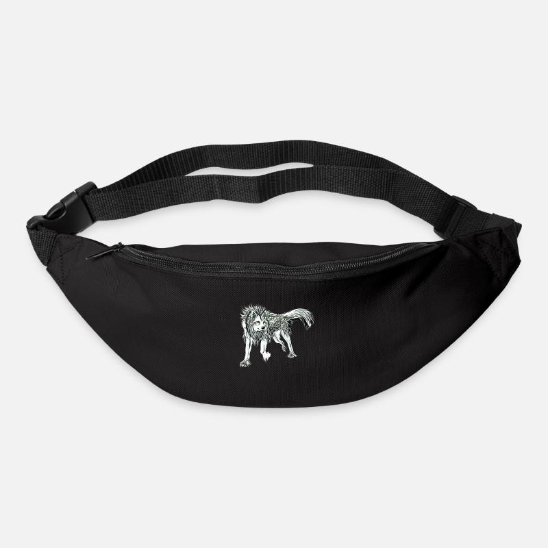 loup-garou - Sac banane - noir