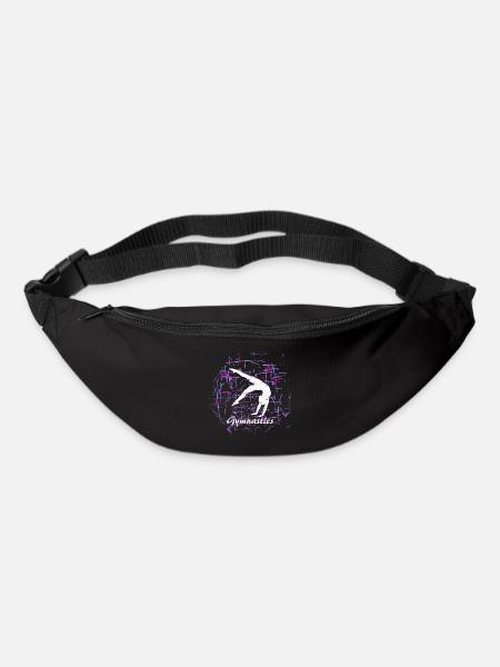 Turnen, Turnerin - Gymnastics - Gürteltasche - Schwarz