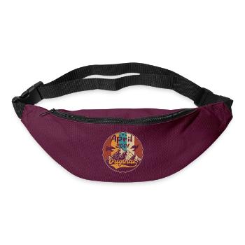 Anniversary April 2001 | Gift April 2001 - Bum bag - burgundy - Front