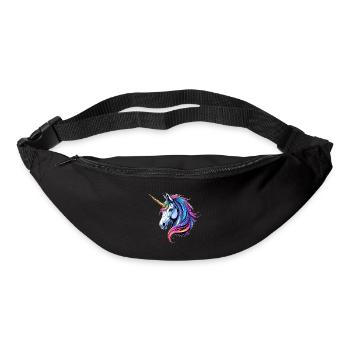 Ein charmantes Einhorn - Gürteltasche - Schwarz - Vorne
