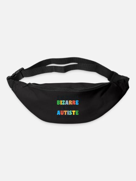Je Ne Suis Pas Bizarre Je Suis Autiste - Sac banane - noir