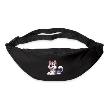 husky 3 - Sac banane - noir - Devant