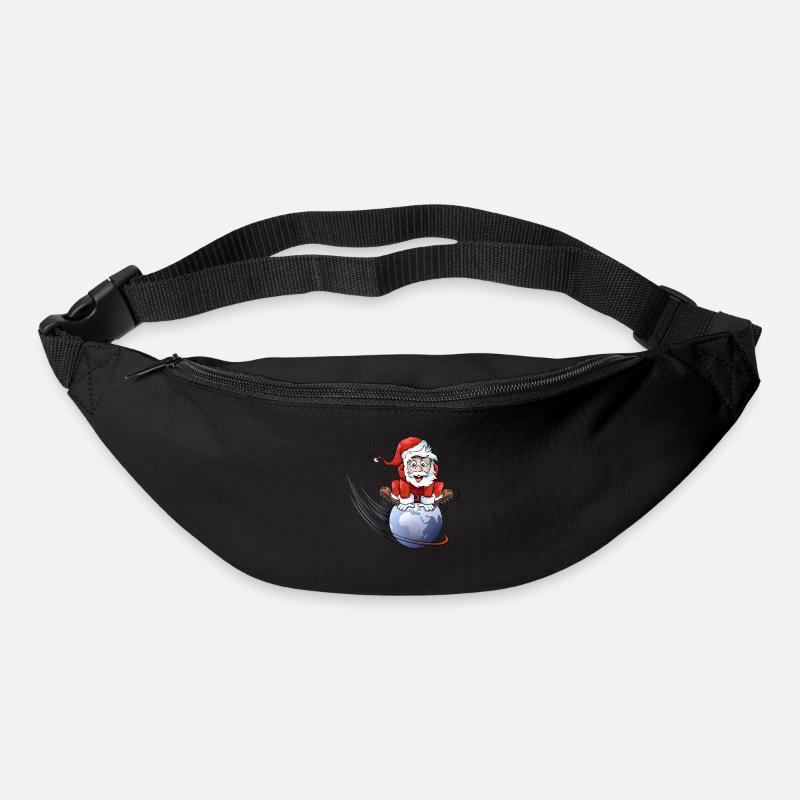 Santa Claus - Gürteltasche - Schwarz