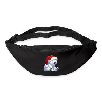 polar bear 12 - Sac banane - noir - Devant