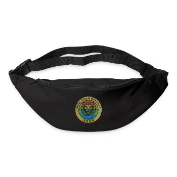 20. Geburtstag Wild, libre et indompté depuis 02/2005 - Sac banane - noir - Devant