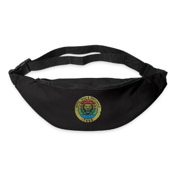 30. Geburtstag Sauvage, libre et indompté depuis 03/1995 - Sac banane - noir - Devant