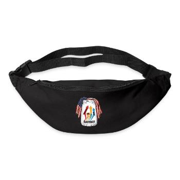L’économie est un piège - Sac banane - noir - Devant