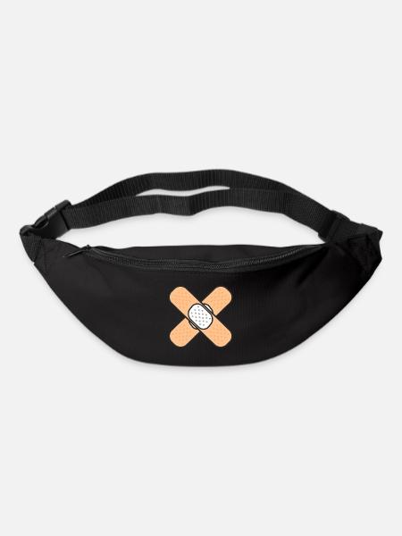 Pansement! images drôles, sarcasme, humour, amusement - Sac banane - noir