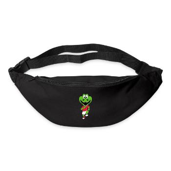 LAUFEN - JOGGEN - SPORT - KROKODIL - BABY - KIND - Gürteltasche - Schwarz - Vorne