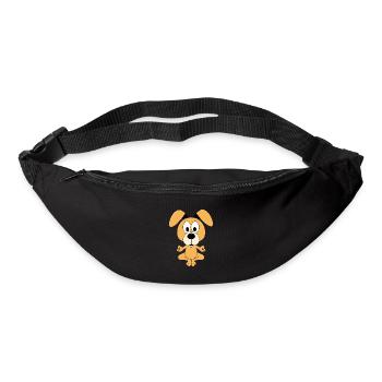 YOGA - PILATES - HUND - TIER - KIND - BABY - Gürteltasche - Schwarz - Vorne