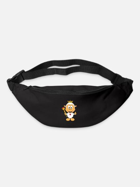 SCHAF - KÖNIG - KÖNIGIN - PRINZ - PRINZESSIN - Gürteltasche - Schwarz