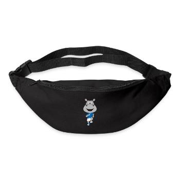 LAUFEN - JOGGEN - SPORT - MARATHON - NILPFERD - Gürteltasche - Schwarz - Vorne
