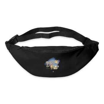 Mañana Saying T-Shirt Design - Bum bag - black - Front