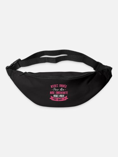 Assez douée pour devenir aide-soignante - Sac banane - noir