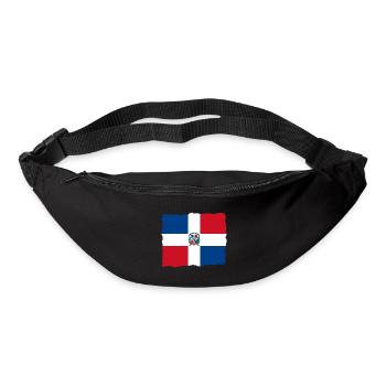 Dominican Republic Flag Dom Rep Flag Travel - Bum bag - black - Front