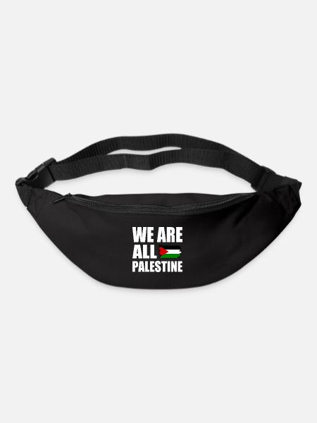 We are all palestine - Gürteltasche - Schwarz